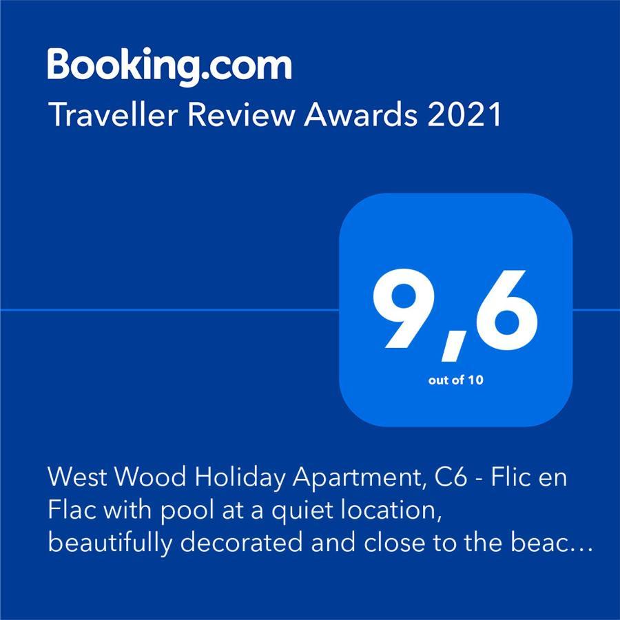 West Wood Holiday Apartment, C6 - Flic En Flac With Pool At A Quiet Location, Beautifully Decorated And Close To The Beach Eksteriør bilde